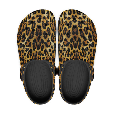 Classic Clogs Leopard Pattern