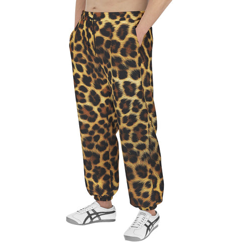 Men's Sweatpants Leopard Pattern