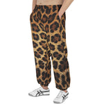 Men's Sweatpants Leopard Art Texture