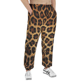 Men's Sweatpants Leopard Art Texture