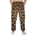 Men's Sweatpants Leopard Art Texture