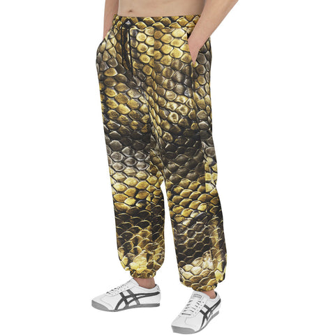 Men's Sweatpants Golden Snake Skales