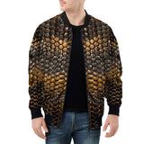 Bomber Jacket Golden Reptile Skales