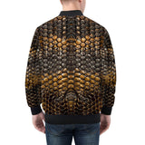 Bomber Jacket Golden Reptile Skales