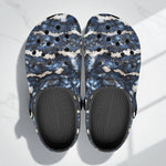 Classic Clogs Blue Snake Skales Print