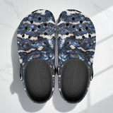 Classic Clogs Blue Snake Skales Print