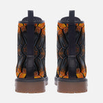 Leather Boots Dragon Skales Texture Print