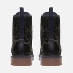 Leather Boots Aztec Skull Carved Stone Wall Art