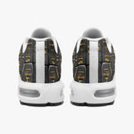 Air Cushion Sneakers Egypt Gold Symbols Stone Engraved Art