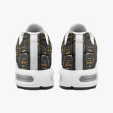Air Cushion Sneakers Egypt Gold Symbols Stone Engraved Art
