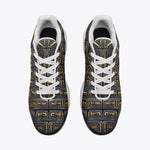 Air Cushion Sneakers Egypt Gold Symbols Stone Engraved Art