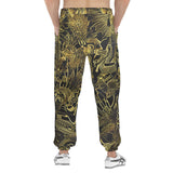 Men's Sweatpants Egyptian Characters Covered in Gold