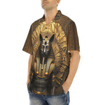 Hawaiian Shirt Egyptian Anubis Cat