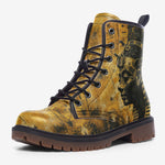 Leather Boots Egypt Pharaoh Gold and Black