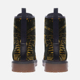 Leather Boots Egypt Pharaoh Gold and Black
