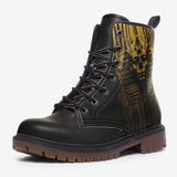 Leather Boots Golden Pharaohs Collage