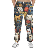 Men's Sweatpants Cute Cats Collage