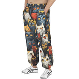 Men's Sweatpants Cute Cats Collage