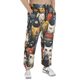 Men's Sweatpants Cute Cats Collage