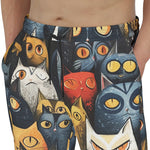 Men's Sweatpants Cute Cats Collage