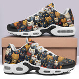 Air Cushion Sneakers Cute Cats Collage