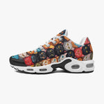 Air Cushion Sneakers Colorful Cats Art Pattern