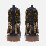 Leather Boots Cats Art Oil Painting
