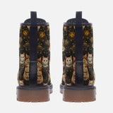 Leather Boots Cats Art Oil Painting