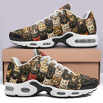 Air Cushion Sneakers Cats Art Oil Painting