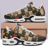 Air Cushion Sneakers Cats Art Oil Painting