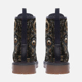 Leather Boots Science Fiction Mechanical Skulls Concept