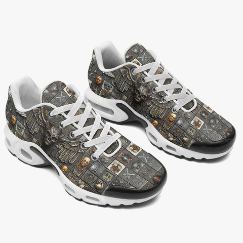Air Cushion Sneakers Fantasy Artwork Mosaic