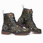 Leather Boots Fantasy Artwork Mosaic