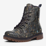 Leather Boots Surreal Symbolism Metal Skulls Mosaic