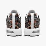 Air Cushion Sneakers Skull Gears Mosaic Art