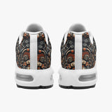 Air Cushion Sneakers Skull Gears Mosaic Art