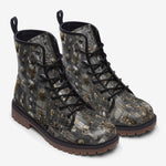 Leather Boots Metal Antiques Wall Mosaic