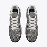 Air Cushion Sneakers Metal Antiques Wall Mosaic
