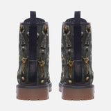 Leather Boots Metal Antiques Wall Mosaic
