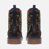 Leather Boots Tribal Wooden Ornaments