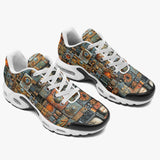 Air Cushion Sneakers Fantasy Artwork Mosaic
