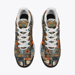 Air Cushion Sneakers Fantasy Artwork Mosaic
