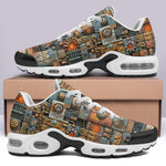 Air Cushion Sneakers Fantasy Artwork Mosaic