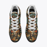 Air Cushion Sneakers Fantasy Artwork Collage