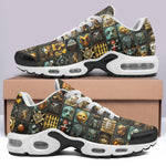 Air Cushion Sneakers Surreal Artwork Mosaic