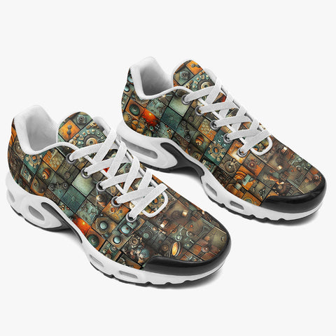 Air Cushion Sneakers Grotesque Wall Art Mosaic