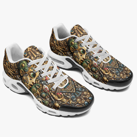 Air Cushion Sneakers Mechanical Head Art