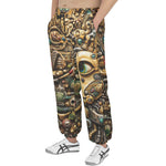 Men's Sweatpants Mechanical Head Art