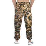 Men's Sweatpants Mechanical Head Art