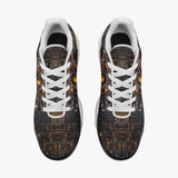 Air Cushion Sneakers Futuristic Circuit Board